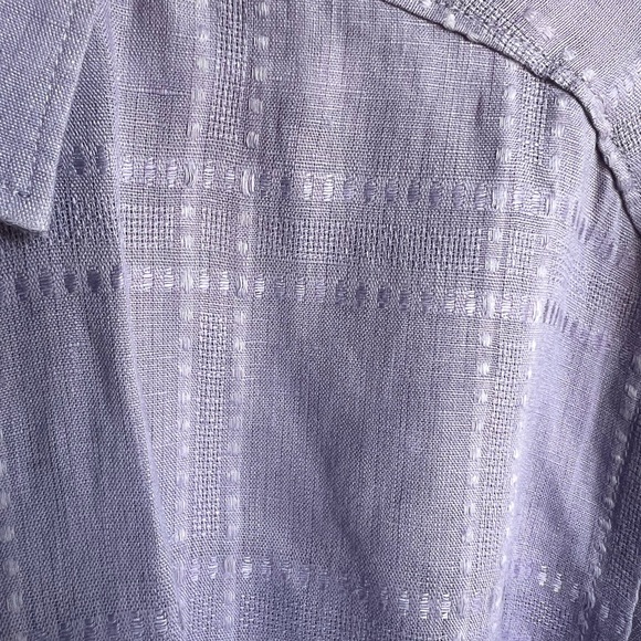 NWT - TOMMY BAHAMA Corsica Lilac Long sleeve Linen Men Shirt Size M - Picture 3 of 4